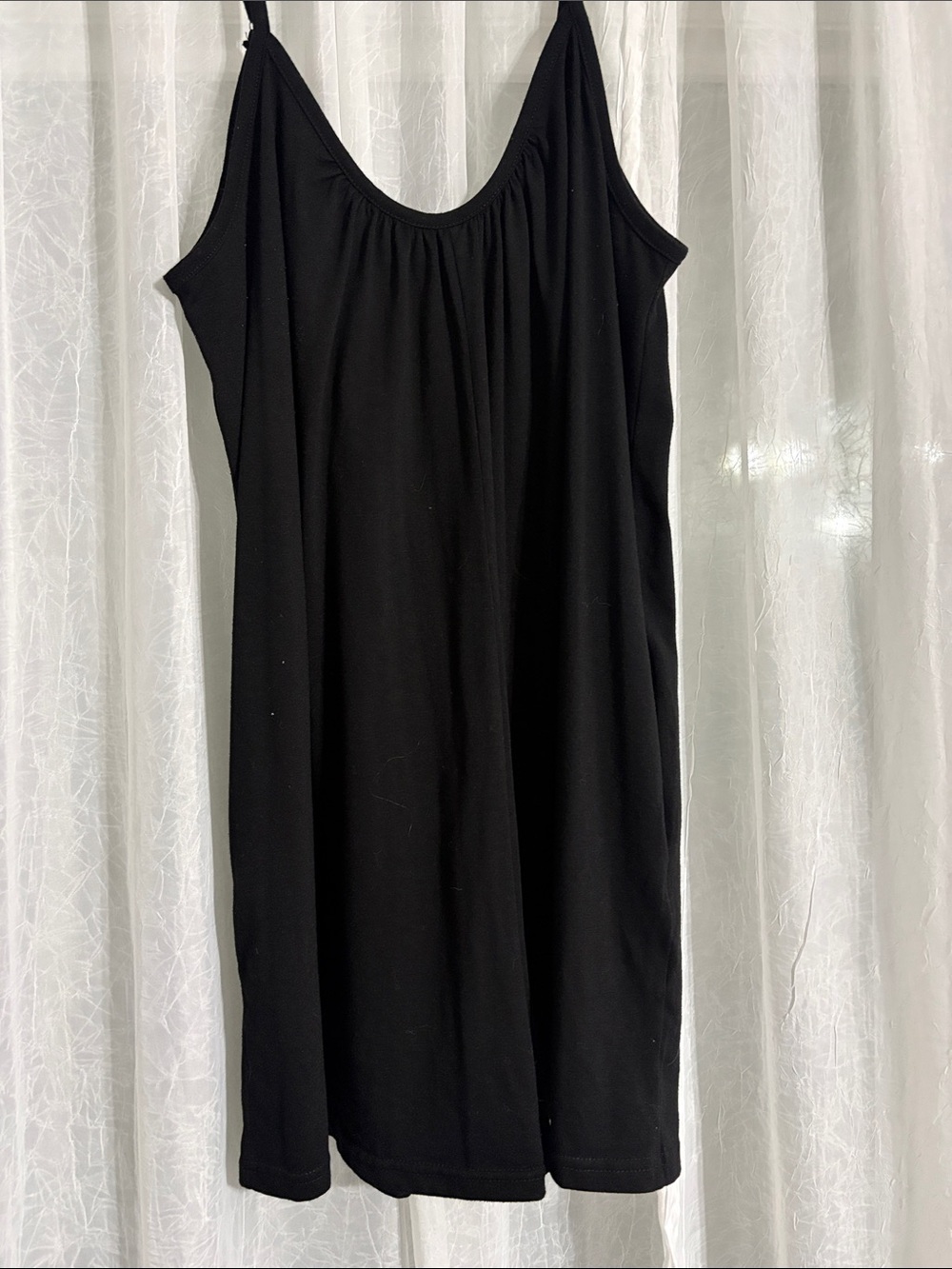 SHEIN Black Sleeveless Slip Jumpsuit